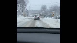 Première tempête de neige à Québec 😎 [upl. by Ameline]