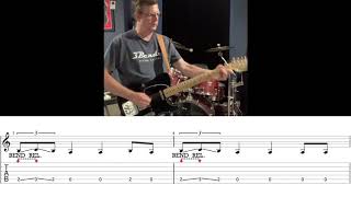 Sturgill Simpson  You Can Have The Crown  Lead break idea wtablature  3Bender Guitar [upl. by Silvers284]