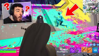 999 IQ VERSTECK in RAVE CAVE Fortnite HIDE amp SEEK [upl. by Fidellia]