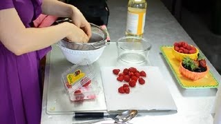 The Best Way to Clean Raspberries  Recipes amp Cooking Techniques [upl. by Aivle237]