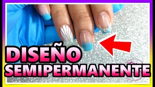 UÑAS SEMIPERMANENTES DECORADAS FÁCILES😍 \\ PASO a PASO ♥ [upl. by Kisor]