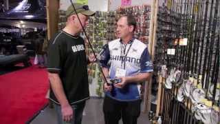 2013 Shimano Rods And Reels With Dean Franklin at the Toronto Sportsmens Show [upl. by Daisi]