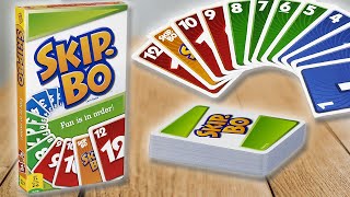 SKIP BO  Spielregeln TV Spielanleitung Deutsch  SkipBo Mattel Games Skip Bo NEU [upl. by Helaine]