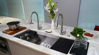 Seamless Design with Minimalist Kitchen Sink Options for a Modern Look [upl. by Ygiaf970]