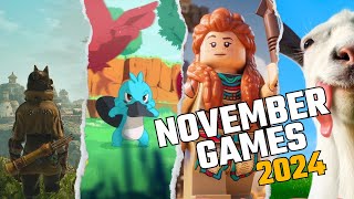 Top 10 New Games of November 2024 [upl. by Corin]