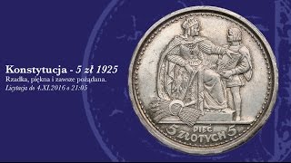 Konstytucja 5 złotych 1925 [upl. by Ashwin]