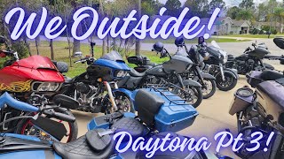 Daytona Bike Week 2024 Vlog Part 3 Swap Meet and Bethune Cookman motorcycle couplegoals daytona [upl. by Rollins]