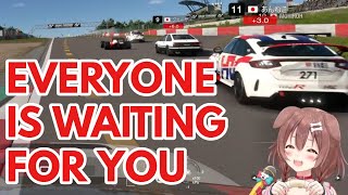 A Racing game where everyone waits for Korone [upl. by Onateyac]