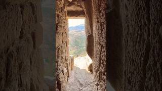 Tunnel opens up to the steepest amphitheater in the Greek and Roman world at Pergamon in Turkey [upl. by Ellenaej]