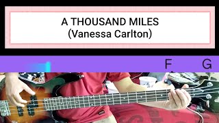 A Thousand Miles Vanessa Carlton bass cover song [upl. by Nico455]