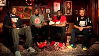 Nike Basketball and Grantland SUMMERISSERIOUS Post Draft Show Team Harden [upl. by Nyasuh369]