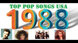 Top Pop USA Songs 1988 [upl. by Ahsitil]