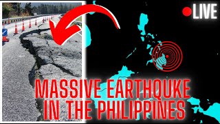 🔴 LIVE  MASSIVE M68 Earthquake Hits Mindanao Philippines [upl. by Paver]