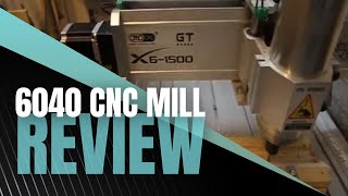 6040 CNC Mill  Router Review OMIOCNC X61500 GT USB [upl. by Witt]