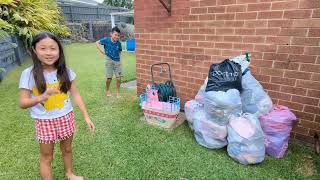 Ella and Jacob Annual Room Tidy Up But Mom Digs Through Rubbish and Says You Need It [upl. by Naillij]