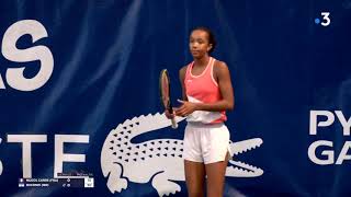 REPLAY La finale filles du tournoi de tennis des quotPetits Asquot [upl. by Esinnej841]