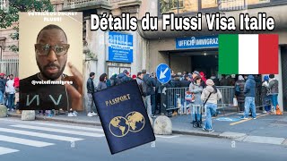 Détails du décret Flussi Visa Italie 2025 et Conseils pour inviter les arnaques [upl. by Edlitam879]