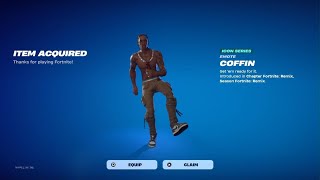 COFFIN Emote 1 HOUR fortnite travisscott fortnitecoffin emotecoffin dancesfortnite ad [upl. by Chan153]