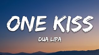 Calvin Harris Dua Lipa  One Kiss Lyrics [upl. by Hamid193]