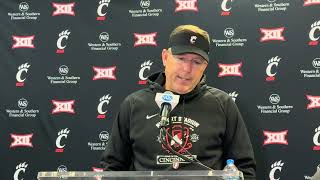 HC Scott Satterfield  Postgame Presser West Virginia [upl. by Lillywhite133]