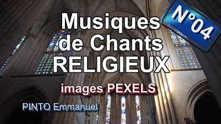 Musiques instrumentale de chants religieux  images PEXELS  N°004 [upl. by Burck266]