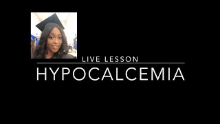 Hypocalcemia in Nursing [upl. by Alikee]