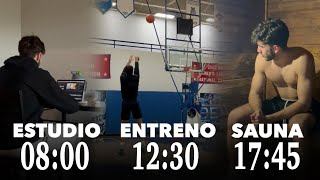 Día REALISTA en la vida de un jugador de Baloncesto Español en USA [upl. by Htrap52]