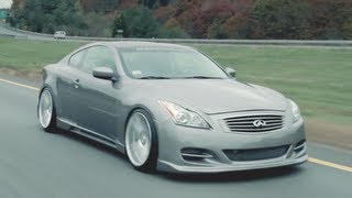 Infiniti G37 on 20 Vossen VVSCV4 Concave Wheels  Rims [upl. by Eidas]