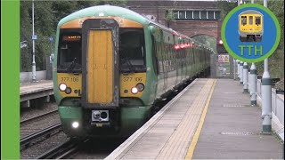 Class 377 at East Grinstead [upl. by Nyladnek]