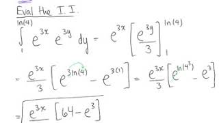 Iterated Integrals Example 3 [upl. by Adallard767]