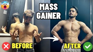 MASS GAINER से TRANSFORMATION नहीं करुगा ❌ Mass Gainer Transformation  Mass Gainer Before amp After [upl. by Herzog]