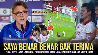 VIETNAM DIBUAT MENANGIS Pelatih Vietnam Langsung Ngomong Gini Usai Laga Indonesia vs Vietnam 10 [upl. by Gnok865]