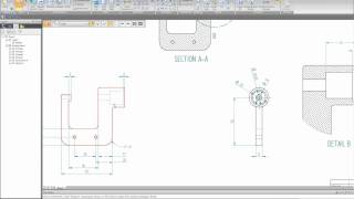 Intro to Solid Edge ST4 Lesson 4  Creating Detailed Drawings [upl. by Earehc13]