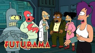 FUTURAMA  Season 4 Episode 3 Video War Game  SYFY [upl. by Enyamert]