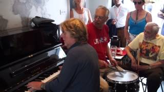 Music  2015 UK Boogie Woogie Festival  Patrick Smet at the Comins Tea House [upl. by Yunfei]