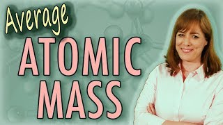 Average Atomic Mass amu and Daltons Chemistry [upl. by Alemak]