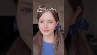 beginner friendly aegyo sal tutorial tutorial aegyosal koreanmakeup makeuplook howto [upl. by Grussing299]