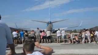 Skiathos jet blast take off [upl. by Adna92]