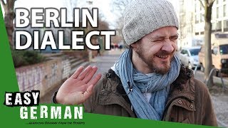 Berlin Dialect vs Standard German [upl. by Esinned739]