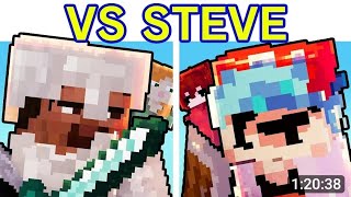 FnF vs Steve Bedrock edition credits CommunityGame [upl. by Andromede]