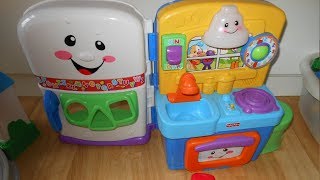 Musical and light up toyFisherPrice Baby Laugh amp Learning Kitchen [upl. by Caraviello]