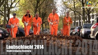 Laubschlacht der Stadtreinigung Hamburg [upl. by Kam]