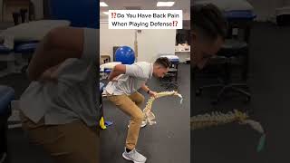 Do you have back pain when playing basketball shorts backpain [upl. by Aisel438]