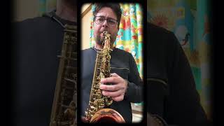 Léiwe Kleeschen saxophone altosaxophone song [upl. by Gretna]