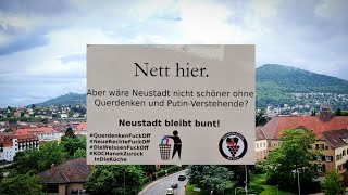 Neustadt an der Weinstraße  Hambacher Fest der Ethnokratie afdindoktrinierter Initiativen [upl. by Nomyaw]