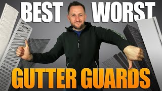 Best and Worst Gutter Guards from Lowes Home Depot Menards RoofingInsights30 [upl. by Boleyn]