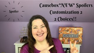 Causebox Winter Spoilers New Second Customization [upl. by Aihsad]