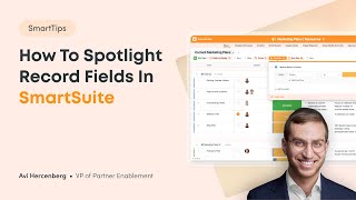 SmartTips How to Spotlight Record Fields in SmartSuite [upl. by Ker]