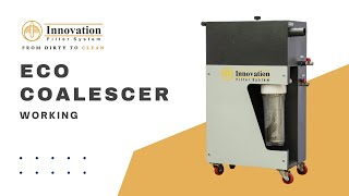 Eco Coalescer Oil Water Separator Working Principle [upl. by Esila]