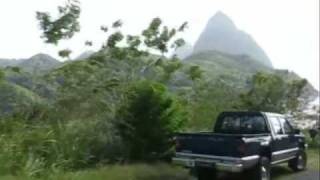 Driving from Castries to Soufriere  St Lucia West Indies [upl. by Curzon]